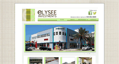 Desktop Screenshot of elyseeinc.com